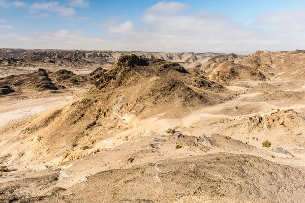 Měsíční krajina, Namibie, Afrika — Stock fotografie