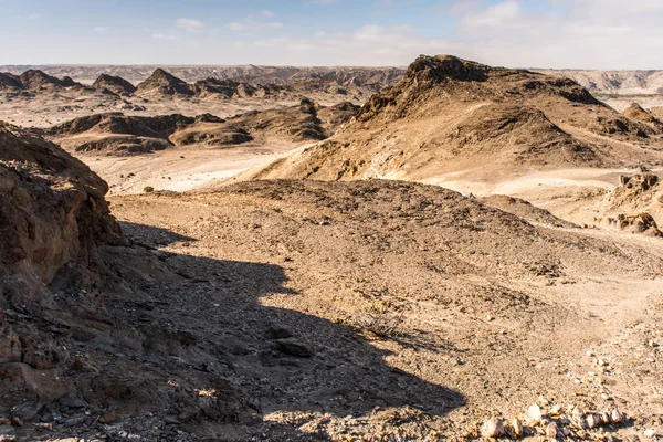 Il paesaggio al chiaro di luna, Namibia, Africa — Foto Stock