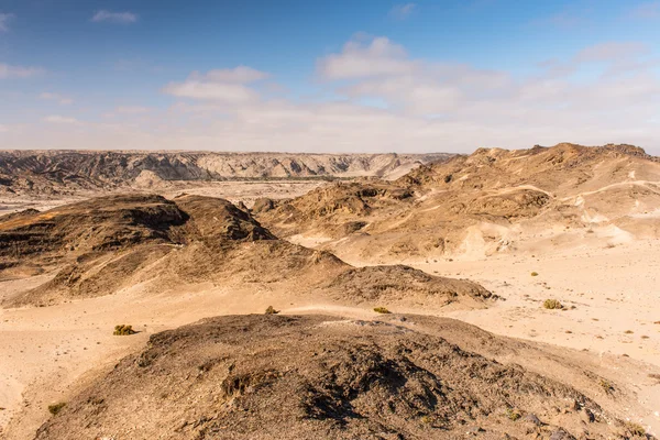 Il paesaggio al chiaro di luna, Namibia, Africa — Foto Stock