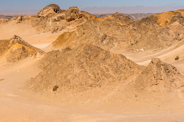 Moonlight landscape, Namibia, Africa — Stock Photo, Image