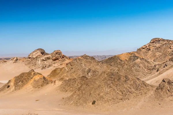 Il paesaggio al chiaro di luna, Namibia, Africa — Foto Stock