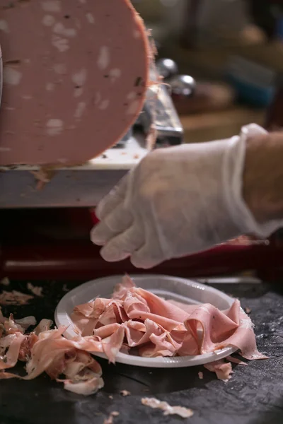 Plato de jamón —  Fotos de Stock