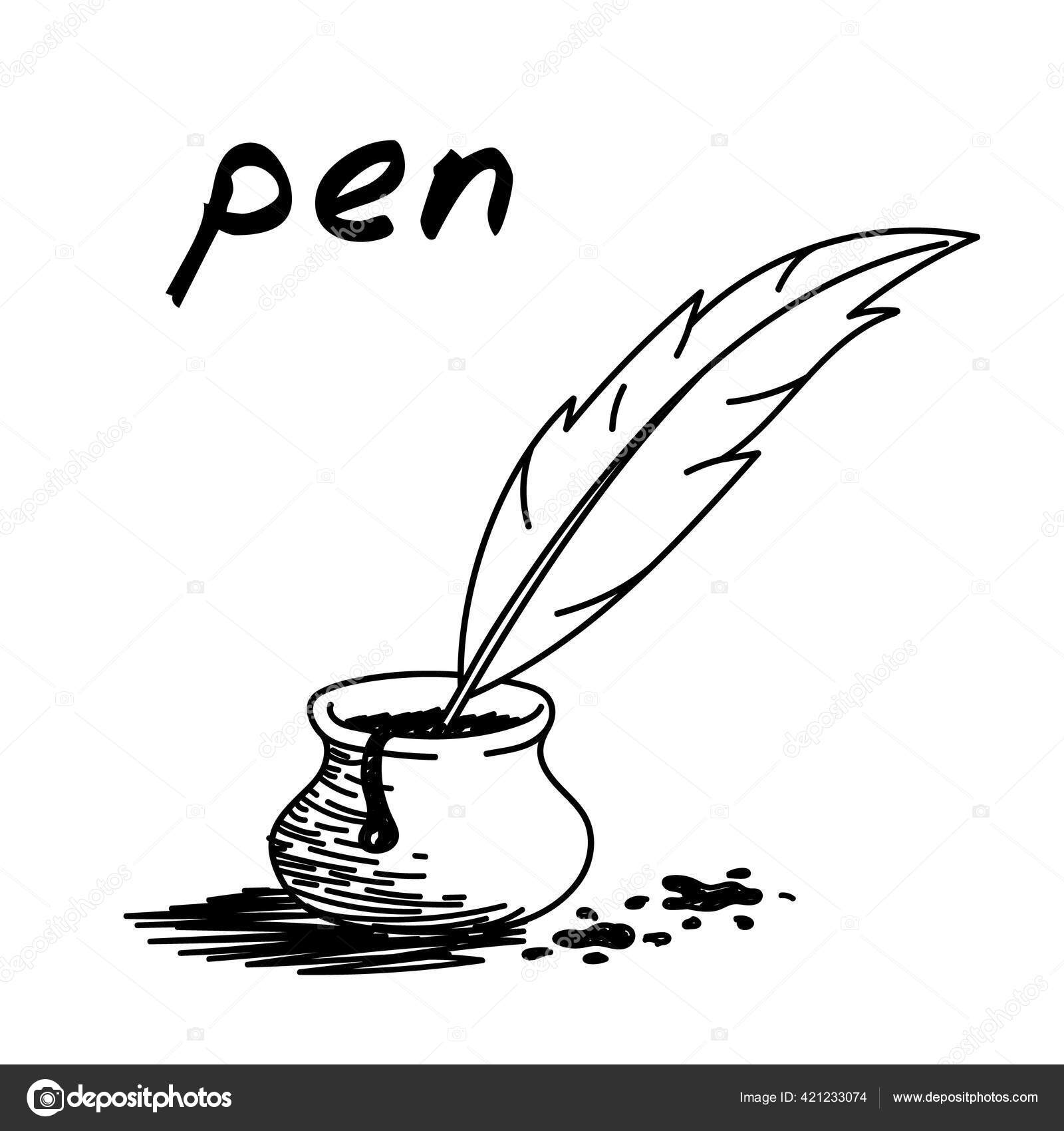 Quill Pen Art