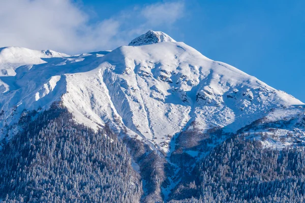 Montañas Altas Con Nieve — Foto de Stock