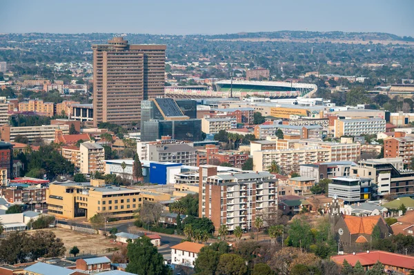 南アフリカ共和国の首都ブルームフォンテインのダウンタウン — ストック写真