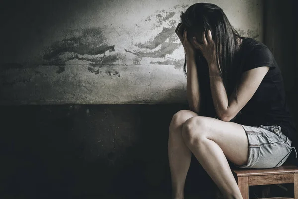 Detener Acoso Sexual Violencia Contra Las Mujeres Violación Concepto Abuso —  Fotos de Stock