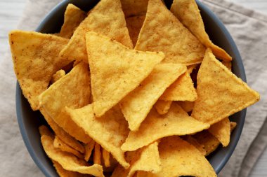 Peynir aromalı Nacho Chips, en iyi manzara..