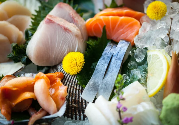 Japanese sashimi — Stock Photo, Image