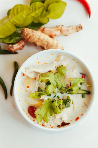 Tom kha kai — Stock Photo, Image