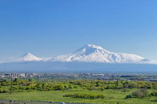 Góra Ararat krajobraz — Zdjęcie stockowe