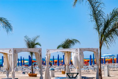 Basilicata 'nın Jonic Sahili, Policoro, Metaponto Mare, Siri, Matera Eyaleti, İtalya