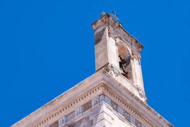 Bell Tower in the city center of Pisticci, Basilicata, Italy