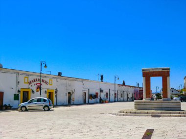 Scanzano Jonico, Piazza Gramsci, Basilicata, Matera Province, Italy