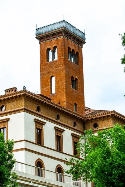 Villa Blanc Rome Italië Europa Het Werd 1848 Gebouwd Door Rechtenvrije Stockafbeeldingen