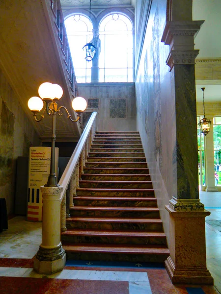 Villa Blanc Interiors Roma Italia Europa Costruito Nel 1848 Dal — Foto Stock