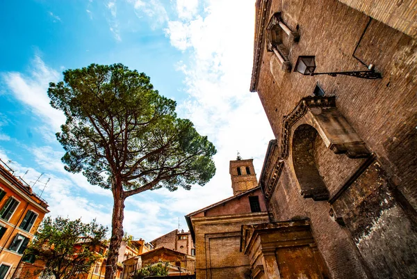 Santa Maria Trastevere Church Santa Maria Trastevere Trastevere Rome Lazio — Stock Photo, Image