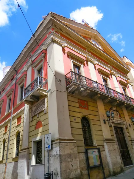 Teatro Civico Sassari Verano 2021 Cerdeña Italia Europa — Foto de Stock