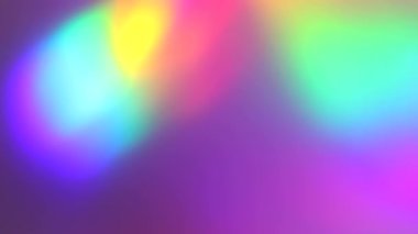 Holografik neon pembe mor renkler soyut psikedelik hipnotik hareket. Kalıbın şekli ve rengi yumuşak değişir. Bulanık arkaplan