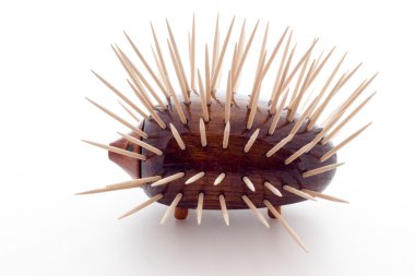 Kürdan ahşap tutucu