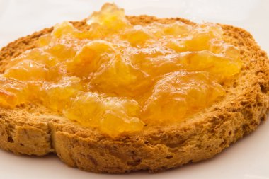 Turuncu lezzetli marmelat