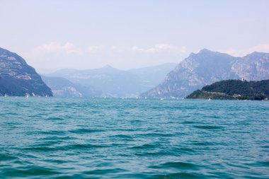 Iseo Göl Manzaralı