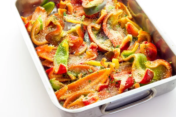 Tasty Peppers gratin — Stock Photo, Image