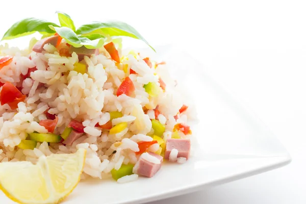 Tasty Rice Salad — Stock Photo, Image