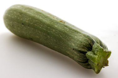 Beyaz arka plan ile kabak