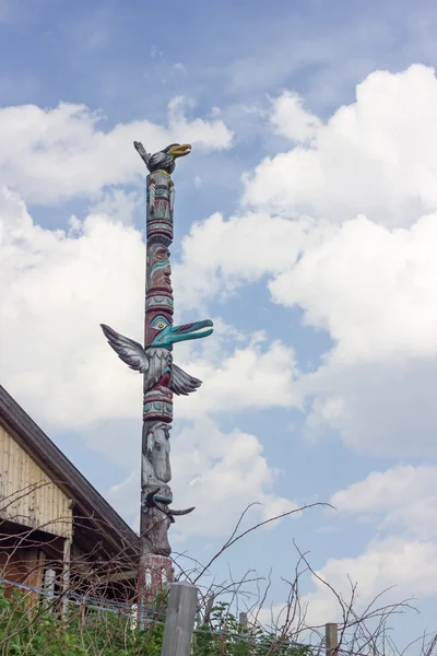 Religion Totems en bois — Photo