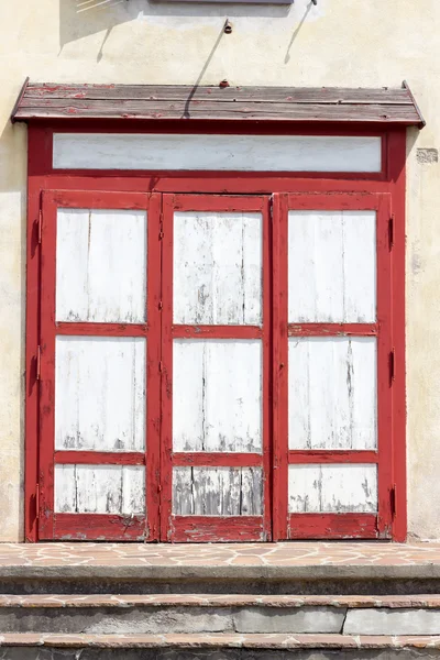 Wooden door ruined — Stock Photo, Image