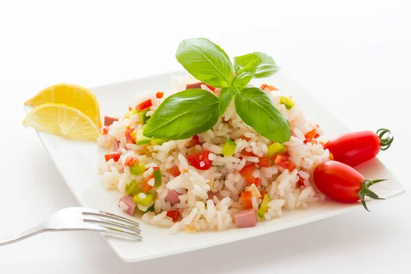 Colorful Rice Salad — Stock Photo, Image