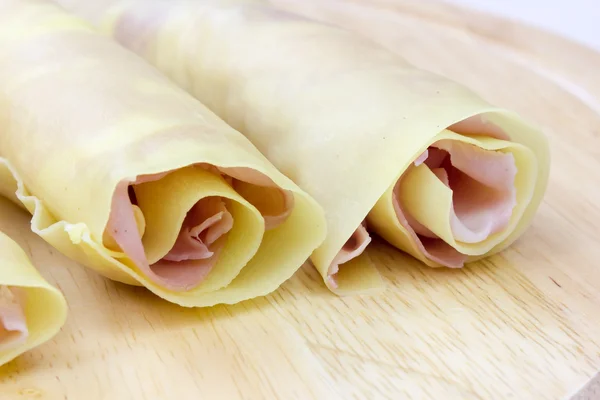 Koken gebakken Canneloni — Stockfoto