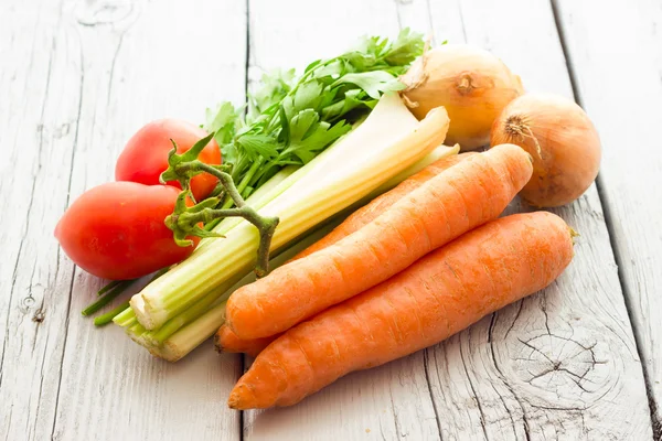 Hortalizas para caldo de verduras — Foto de Stock