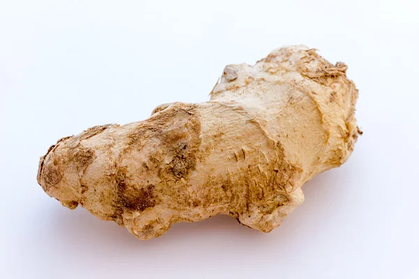 Ginger with white background — Stock Photo, Image