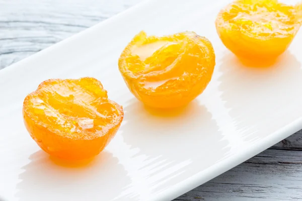Mandarin candied clementines — Stock Photo, Image