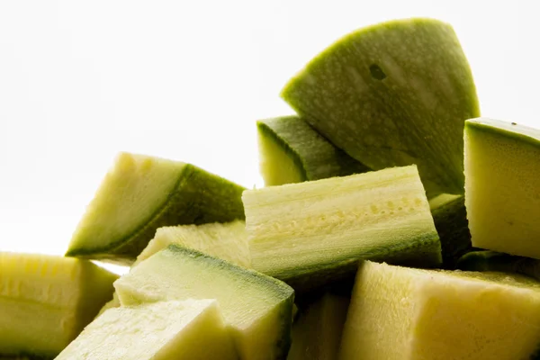 Zucchini closeup view — Stock Photo, Image