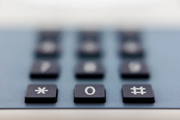 Telephone keyboard view — Stock Photo, Image