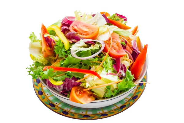 Sebze salatası görünümü