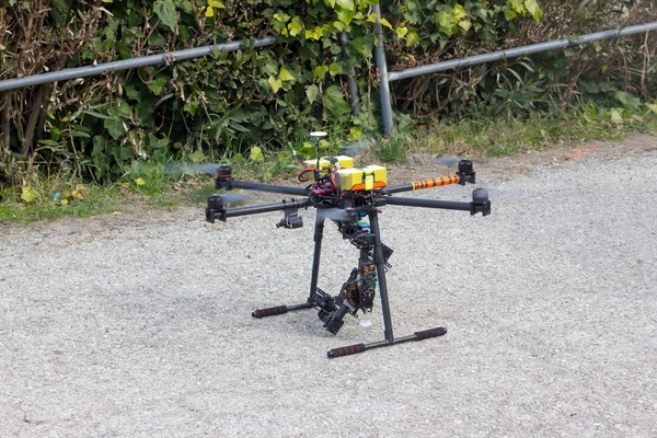 Drone hexacopter view — Stock Photo, Image