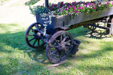 Ahşap çiçek kutusu