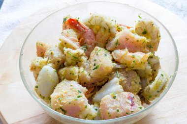 Pişirme Balık kebap