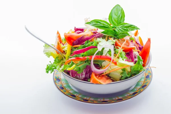 Sebze salatası görünümü