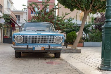 Klasik araba ön görünümü