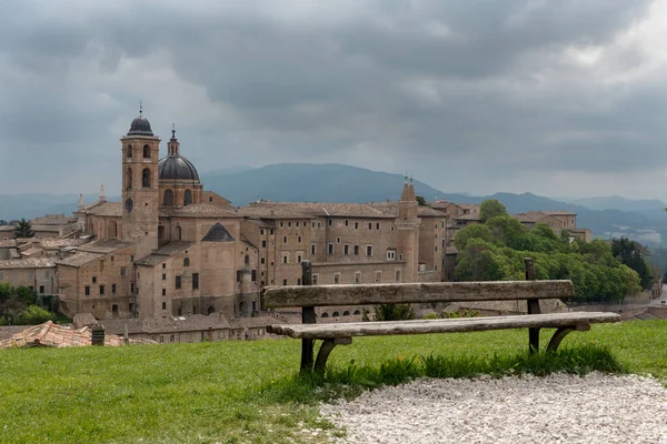 Kilátás Város Urbino — Stock Fotó