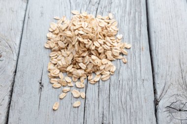 Küçük organik yulaf lapaları