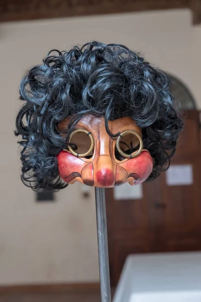 Máscaras Comedia Arte Italiano Corinaldo —  Fotos de Stock