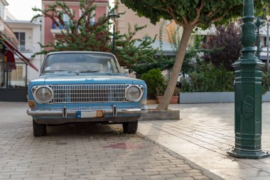 Klasik araba ön görünümü