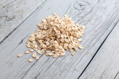 Küçük organik yulaf lapaları