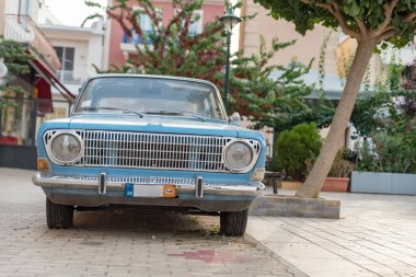 Klasik araba ön görünümü