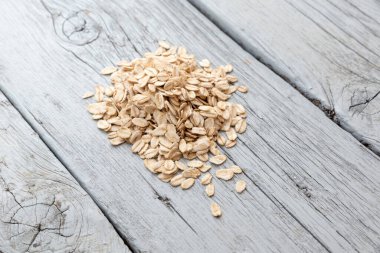 Küçük organik yulaf lapaları